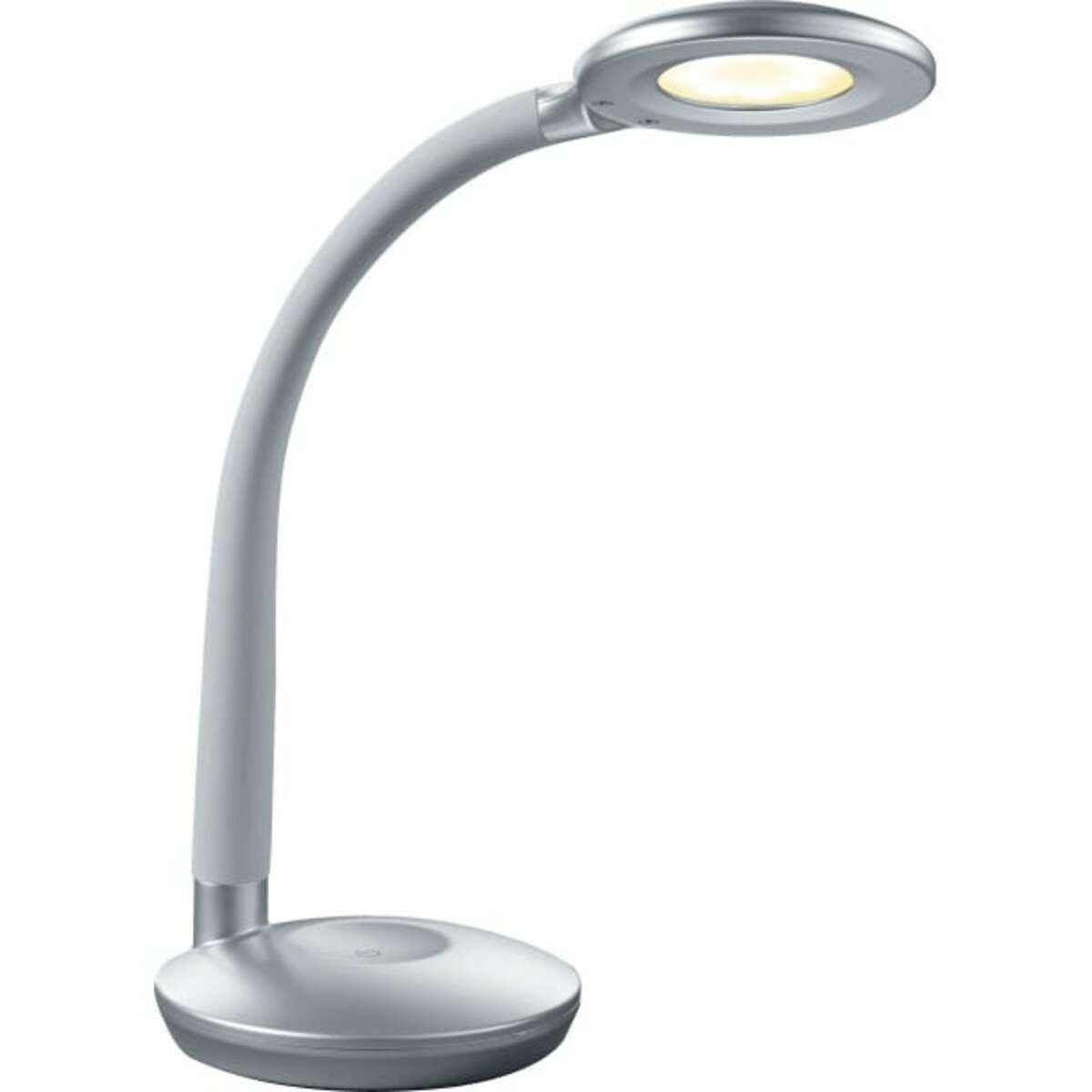 Bild 1 von LED Schreibtischlampe Cobra titanfarbig 13cm 32-46cm Kunststoff dimmbar verstellbar