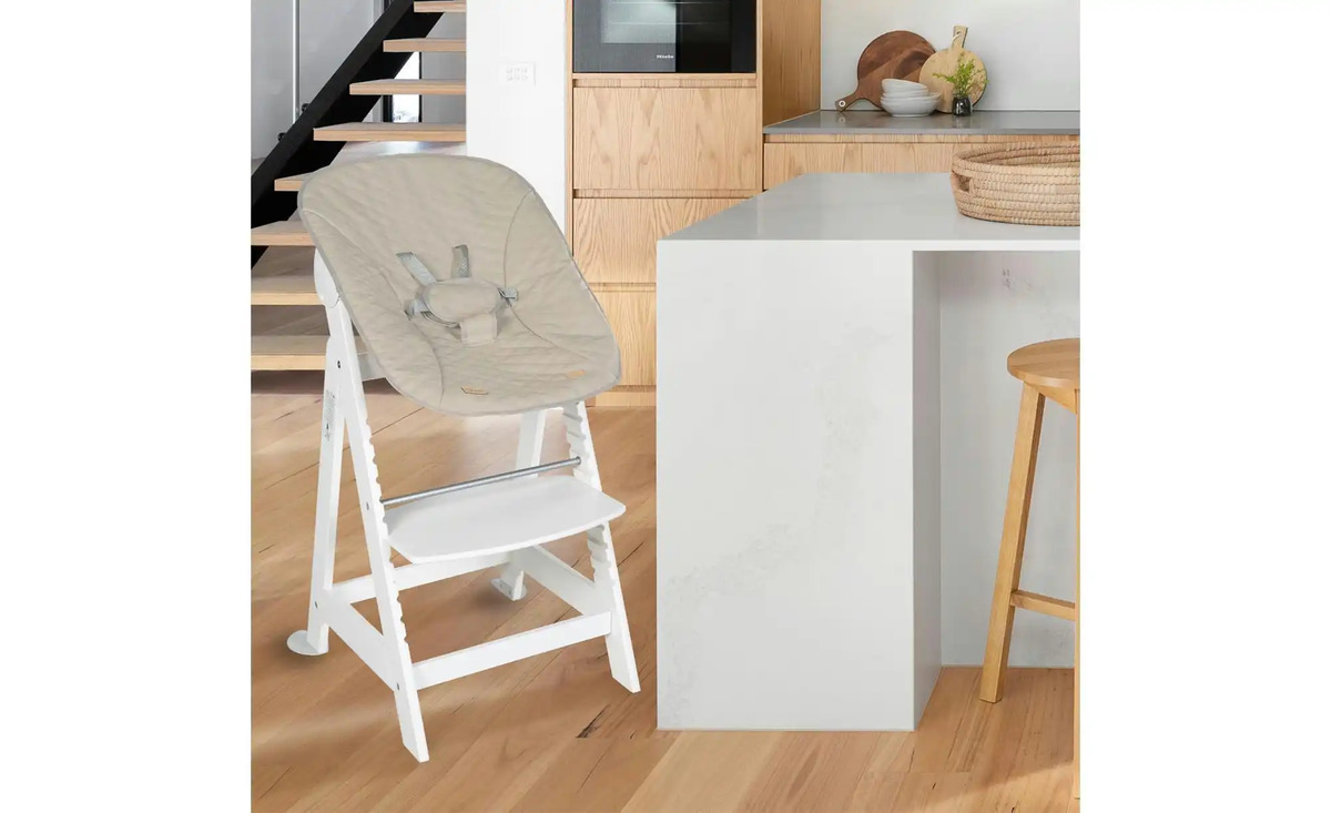 Bild 1 von Roba Treppenhochstuhl 2in1 Weiß/Hellgrau