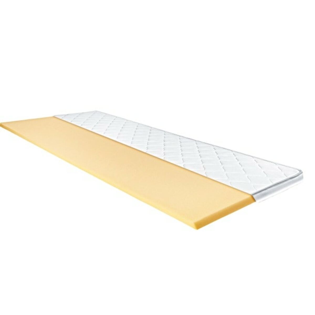 Bild 1 von Topper-Viskoelastik Holiday Polyester Weiß 140 x 200 cm
