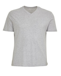 T-Shirt melange
       
      X-Mail V-Ausschnitt
   
      grau melange