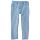 Bild 1 von Mädchen Jeggings mit elastischem Bund HELLBLAU