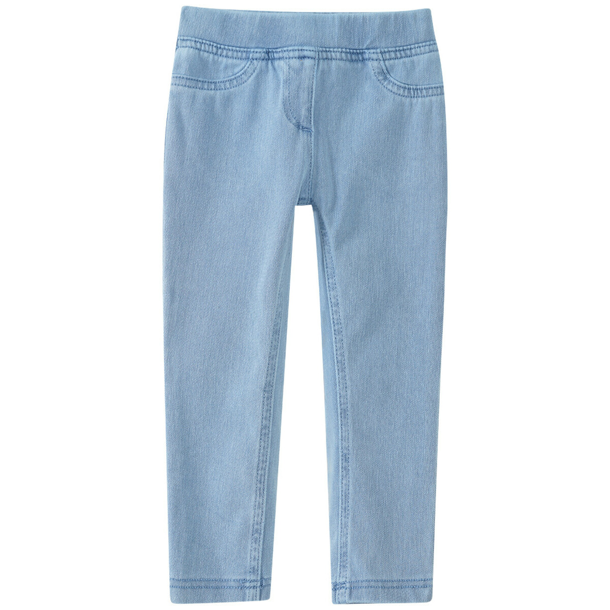 Bild 1 von Mädchen Jeggings mit elastischem Bund HELLBLAU
