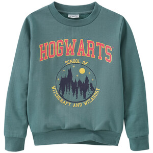 Harry Potter Sweatshirt mit großem Print DUNKELGRÜN