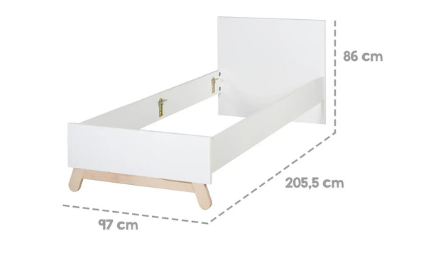 Bild 4 von Roba Bettgestell Weiß