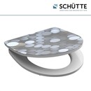 Bild 1 von SCHÜTTE WC-Sitz Round Dips Duroplast mit Absenkautomatik und Schnellverschluss High Gloss