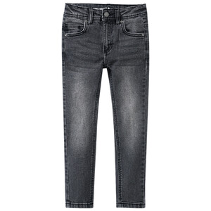Jungen Skinny-Jeans mit Used-Waschung DUNKELGRAU