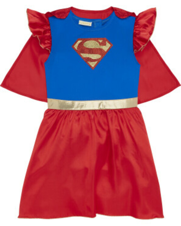 Bild 1 von Kinderkostüm Supergirl
       
       mit Cape
   
      rot