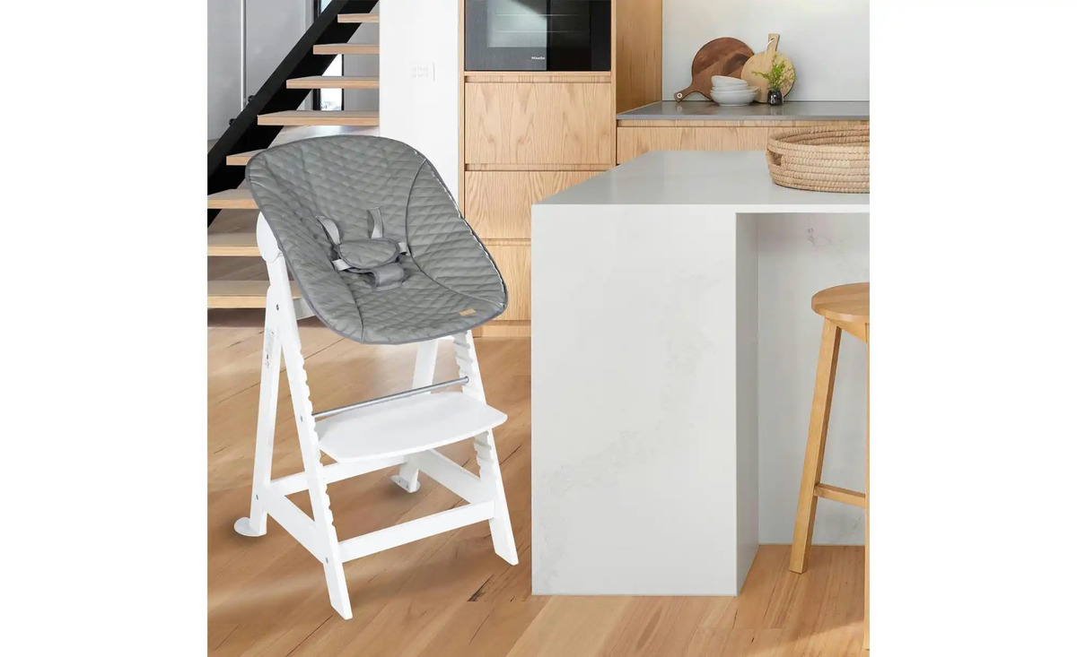 Bild 1 von Roba Treppenhochstuhl 2in1 Weiß/Grau