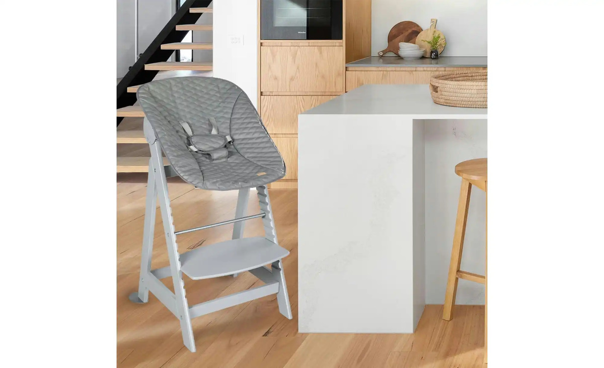 Bild 1 von Roba Treppenhochstuhl 2in1 Taupe/Grau