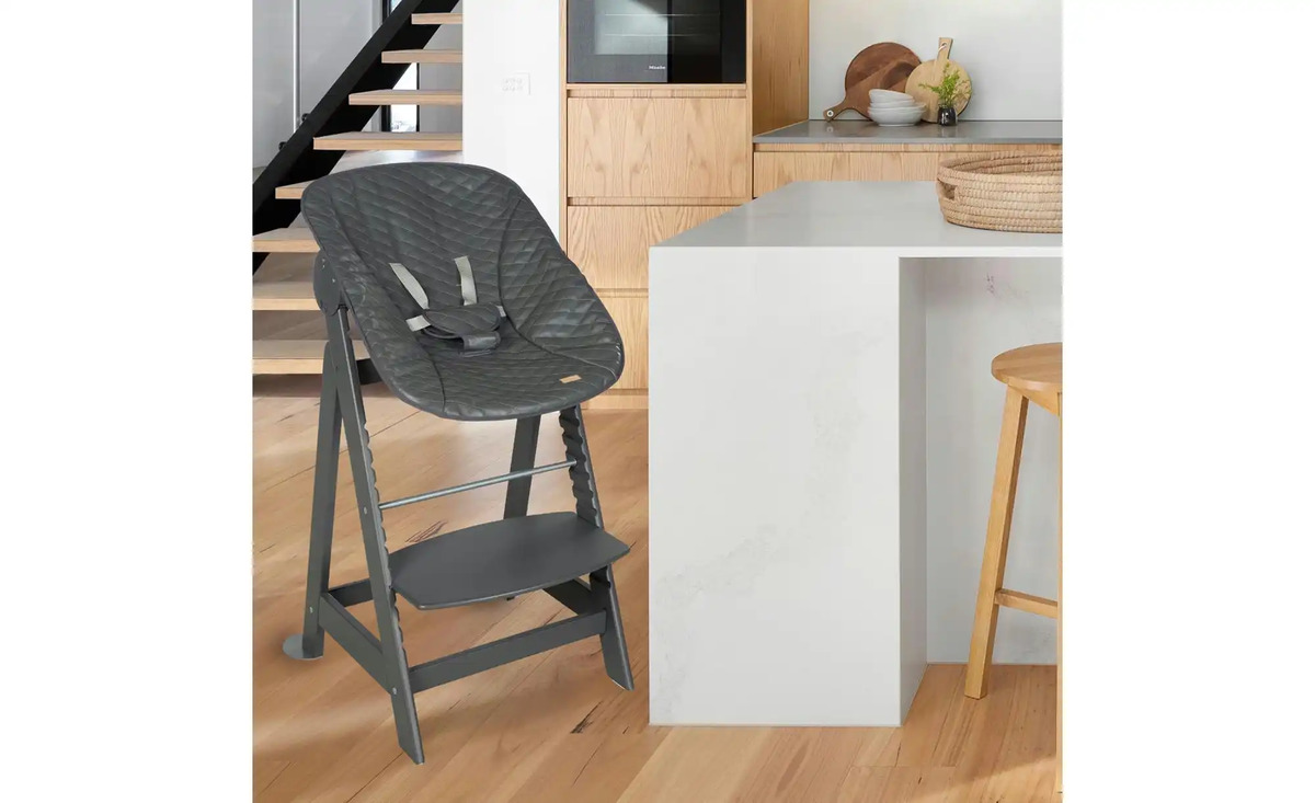 Bild 1 von Roba Treppenhochstuhl 2in1 Anthrazit/Dunkelgrau