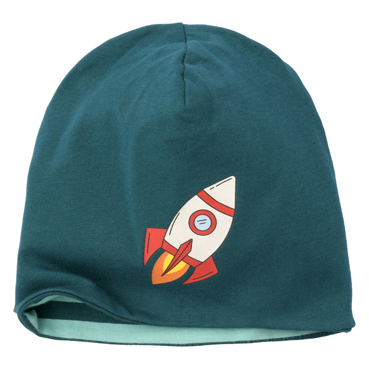 Bild 1 von Baby Beanie mit Print DUNKELGRÜN