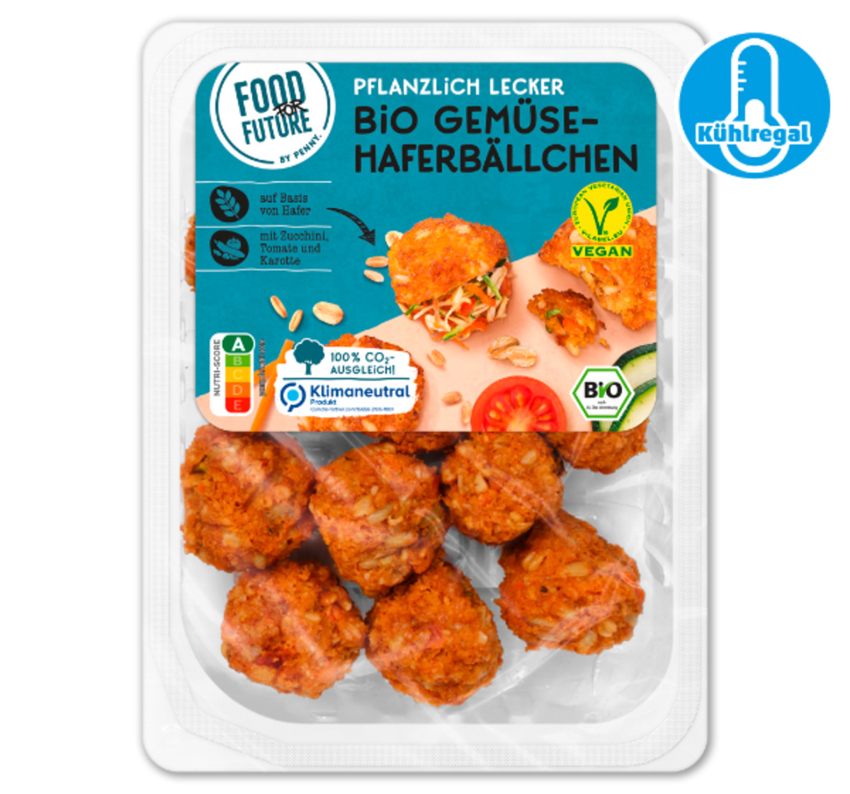 Bild 1 von FOOD FOR FUTURE Bio Gemüse-Haferbällchen*