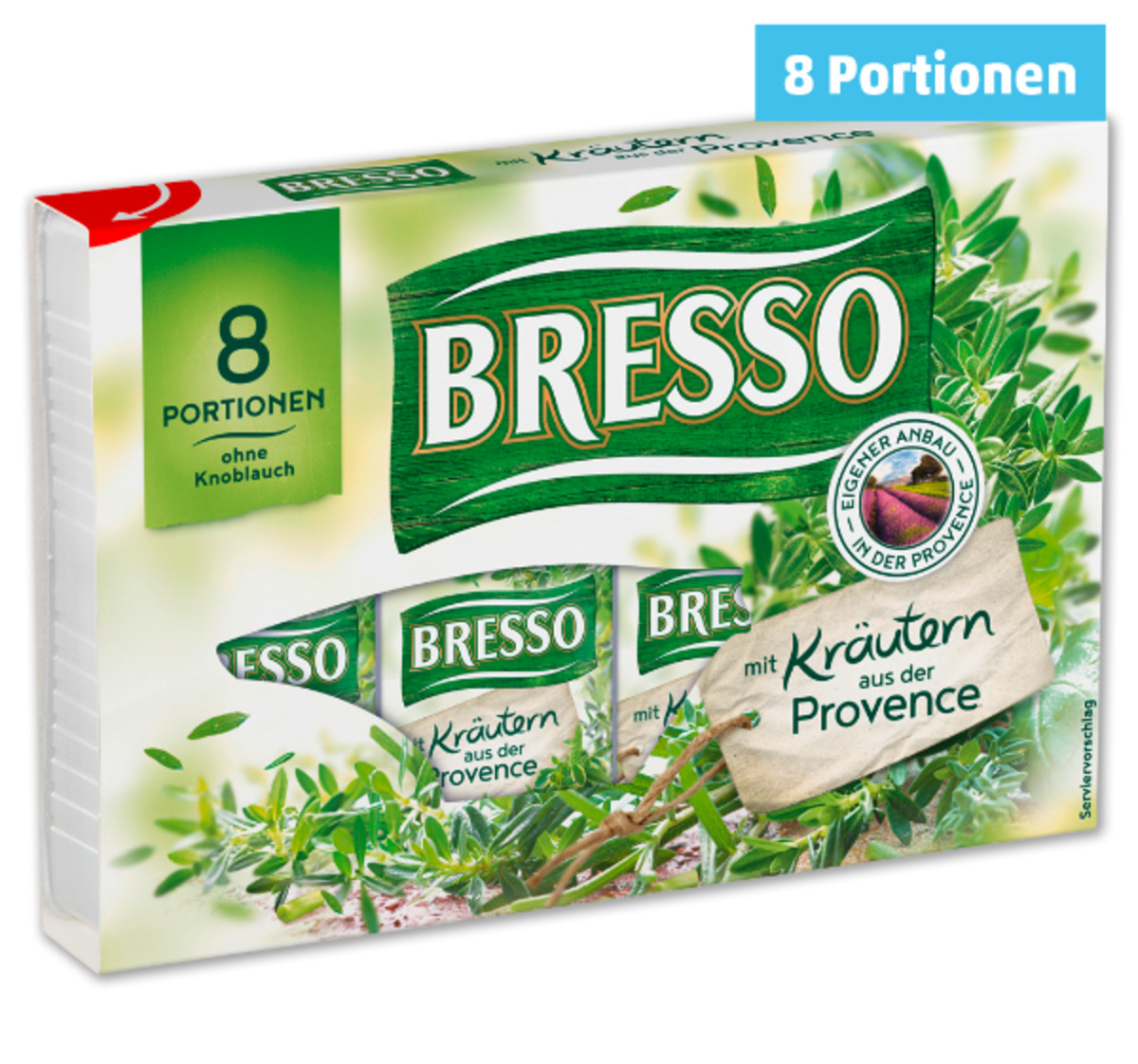 Bild 1 von BRESSO Frischkäse Portioniert*
