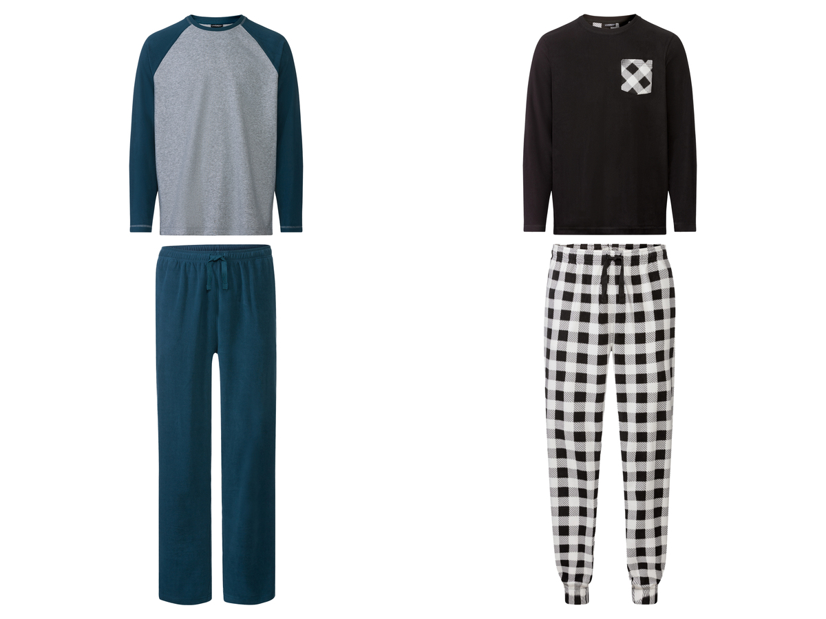 Bild 1 von LIVERGY® Herren Pyjama, lang, leger geschnitten