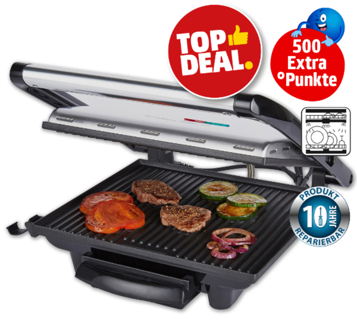 Bild 1 von TEFAL Kontaktgrill INICIO GC241D*