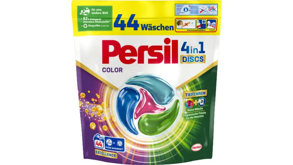 Persil 4in1 DISCS Color Excellence 44WL Colorwaschmittel von Müller ...