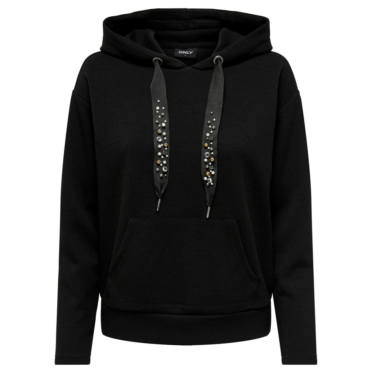 Bild 1 von Only ONLFANCY L/S HOOD STR Hoodie
                 
                                                        Schwarz