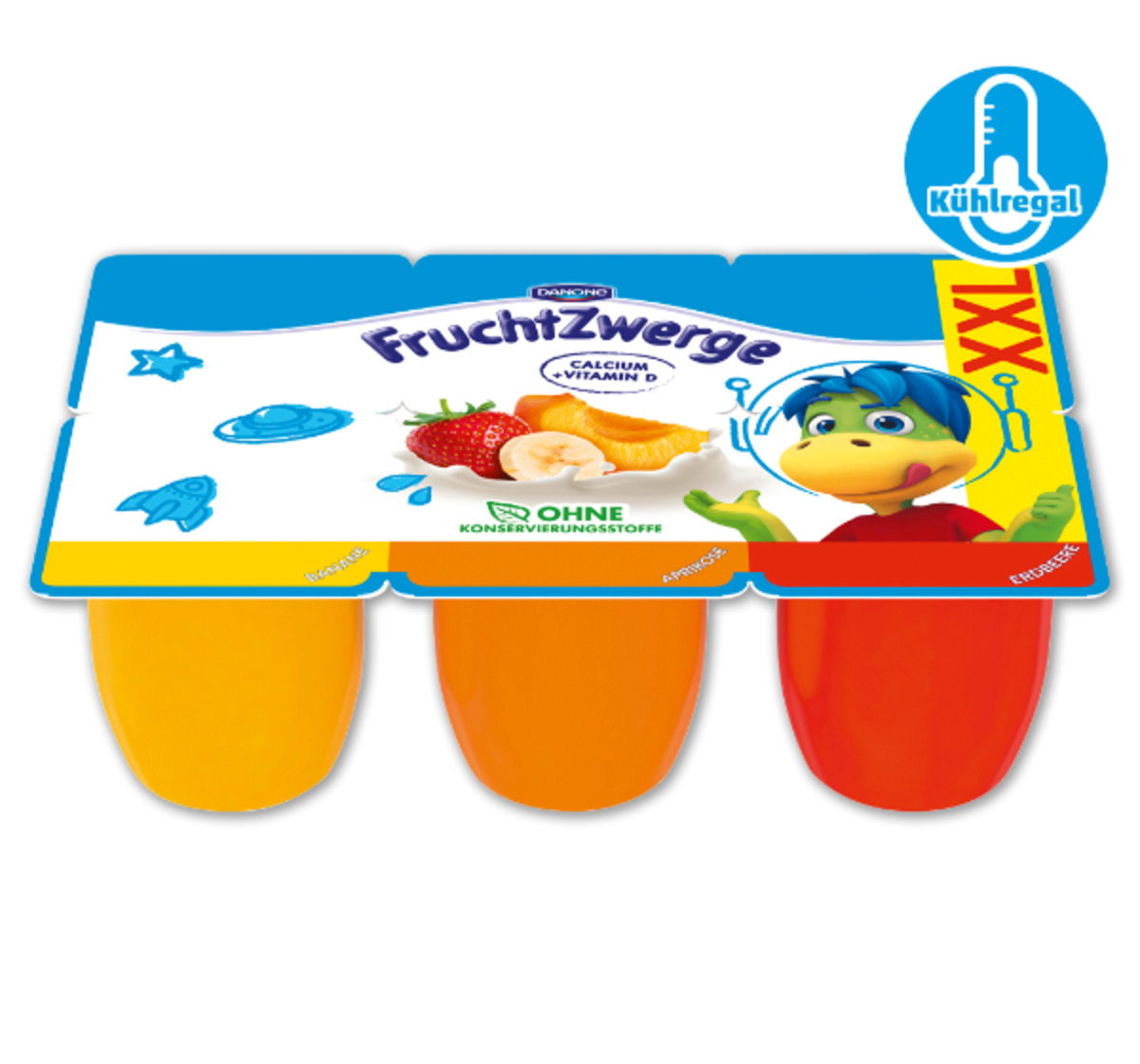 Bild 1 von DANONE Fruchtzwerge XXL*