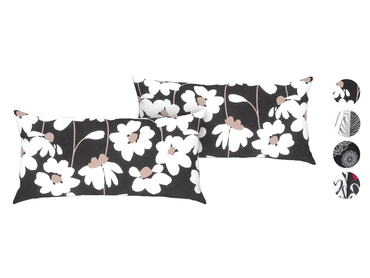 Bild 1 von LIVARNO home Edel-Renforcé-Kissenbezug, 40 x 80 cm, 2 Stück