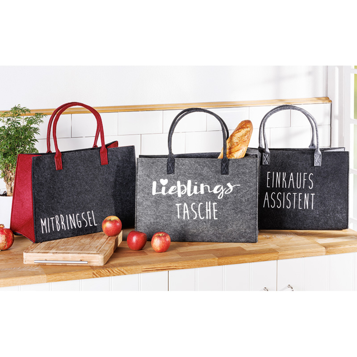 Bild 1 von Casa Royale Tasche in Filzoptik