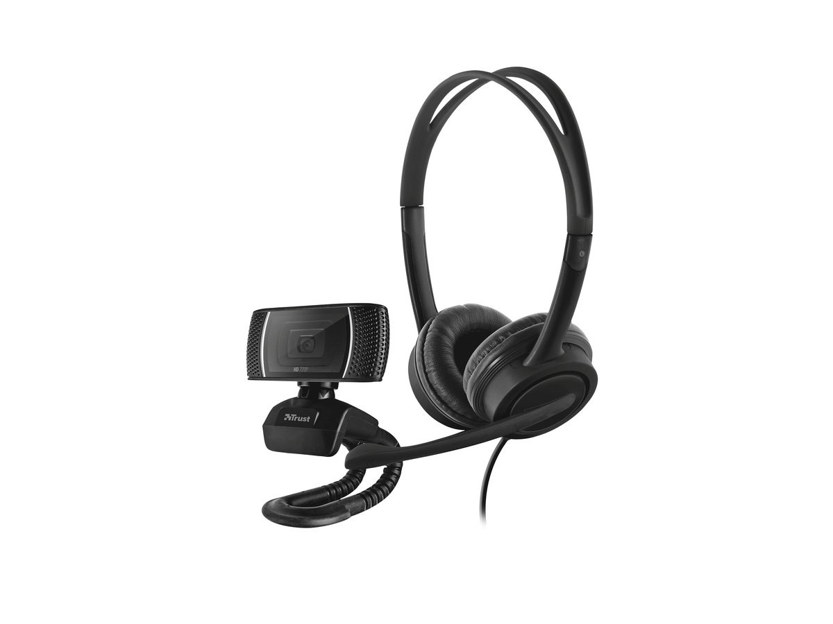 Bild 1 von Trust 2in1 Home-Office-Set »Doba«, HD-Webcam und Headset