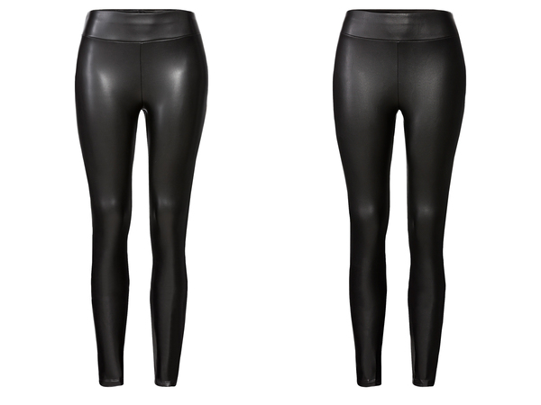 Bild 1 von esmara® Damen Leggings in Lederoptik