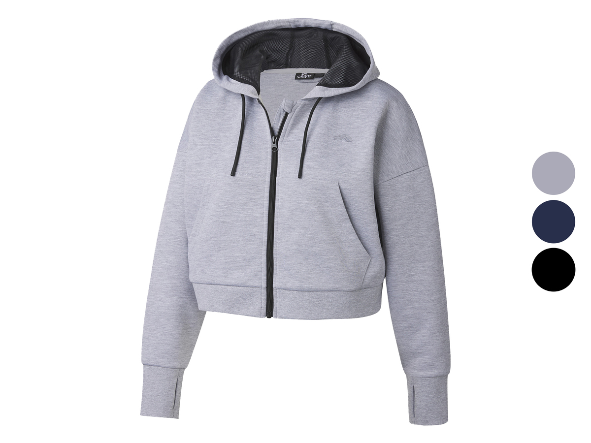 Bild 1 von CRIVIT Damen Sweatjacke mit HeiQ Mint Technologie