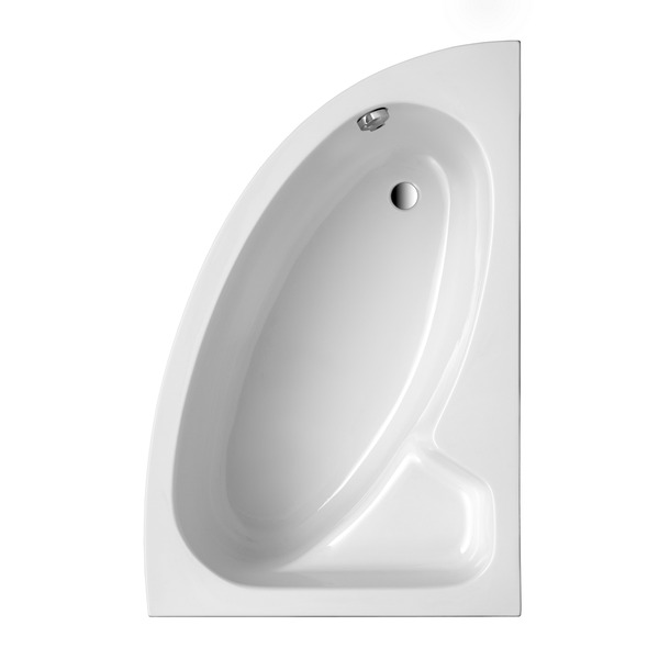 Bild 1 von Ottofond Badewanne 'Salinas Modell A' Sanitäracryl weiß 1500 x 970/395 mm