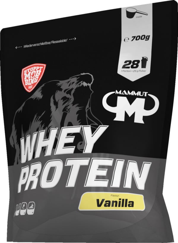 Bild 1 von MAMMUT Mammut Nutrition Whey Protein Vanilla 700 g