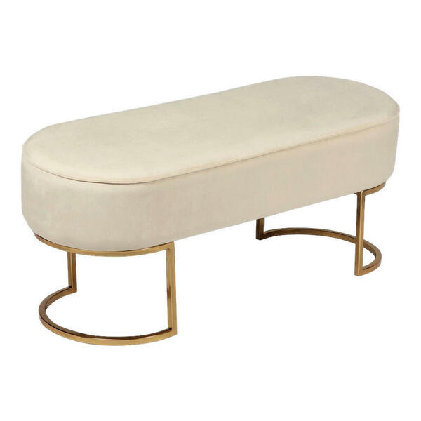 Bild 1 von Sitzbank Athea 200 creme B/H/T: ca. 40x42x105 cm