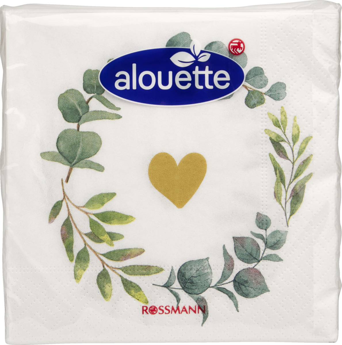 Bild 1 von alouette Cocktail-Serviette Kranz mit Herz