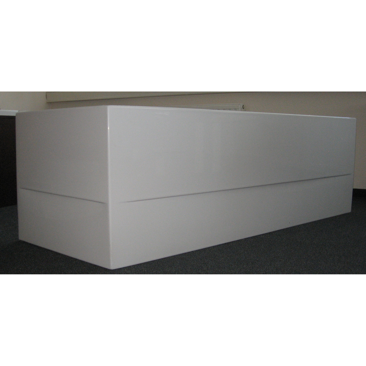 Bild 1 von Ottofond Schürze zu Badewanne 'Galia II Modell A' weiß 1750 mm 2570 mm