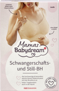 Mamas Babydream Schwangerschafts- und Still-BH nude Gr. M