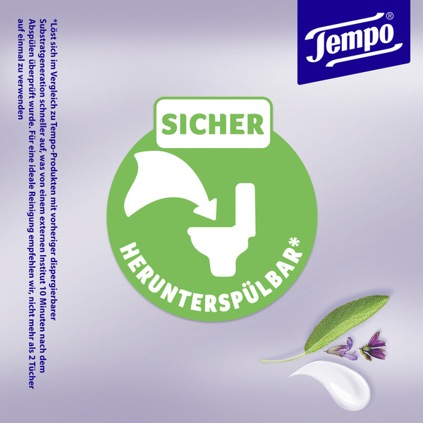 Bild 3 von Tempo Feuchte Toilettentücher Natural Skin Balance