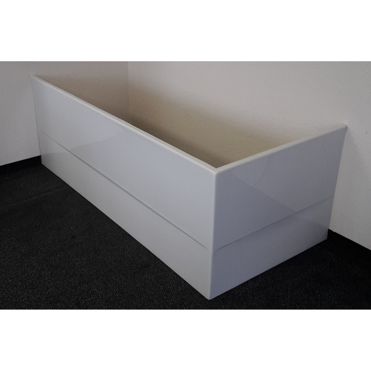 Bild 1 von Ottofond Schürze zu Badewanne 'Porta' weiß 170 x 6 x 3 cm, rechts