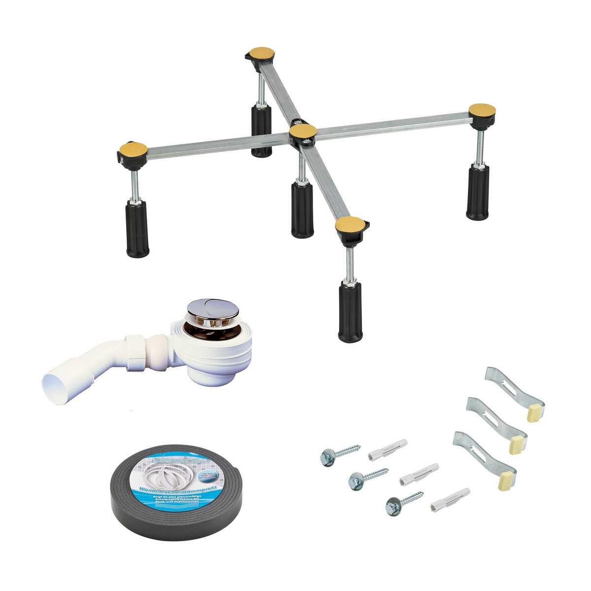 Bild 1 von Ottofond Montageset für Duschwanne Ø 50 mm