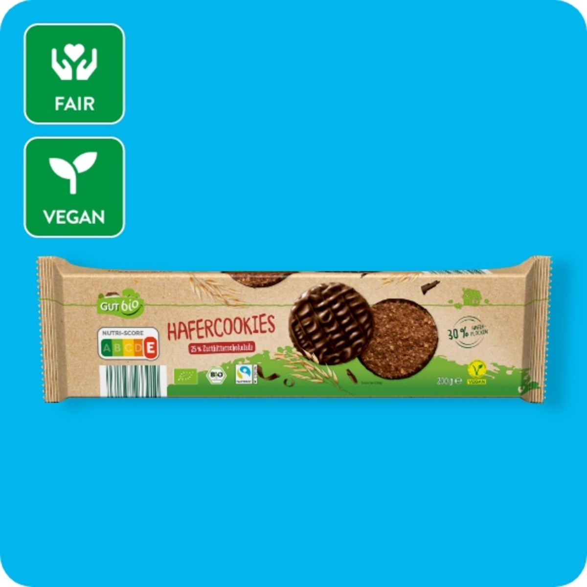 Bild 1 von Bio-Hafercookies