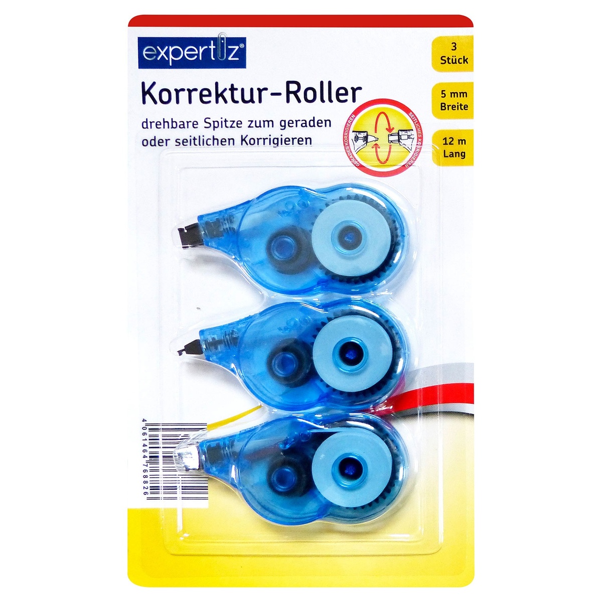 Bild 1 von EXPERTIZ Korrektur-Roller, 3er-Packung