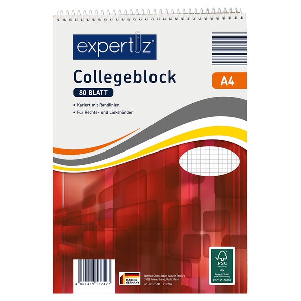 Bild 2 von EXPERTIZ Collegeblock