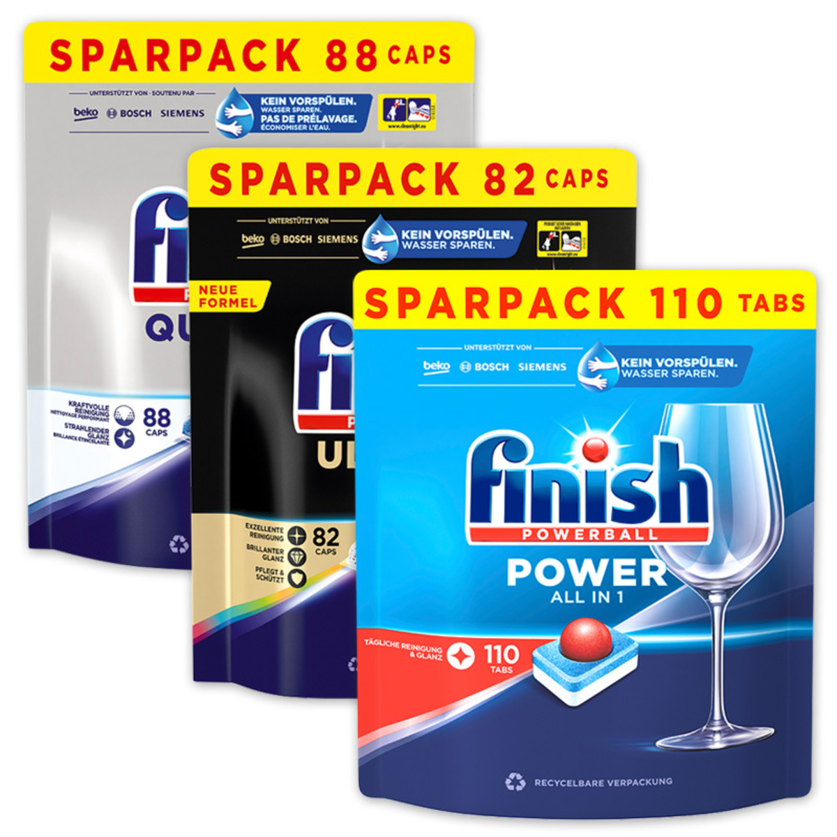 Bild 1 von Finish Sparpack Geschirrreiniger All in 1