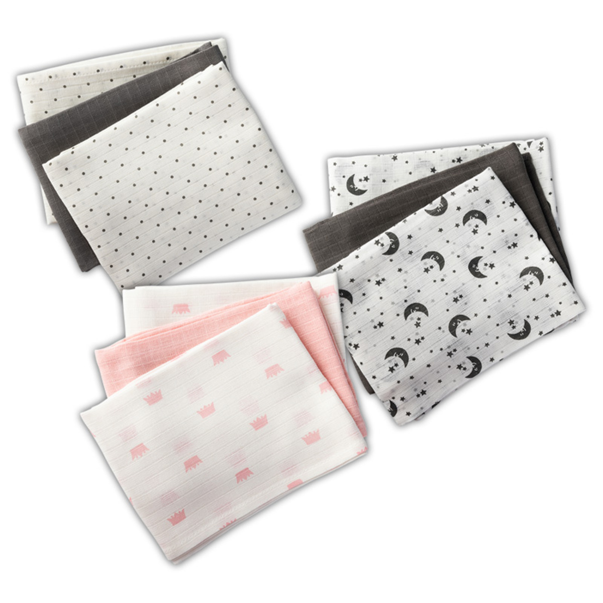 Bild 1 von Dreamtex-Junior Baby-Mulltücher 3er-Set