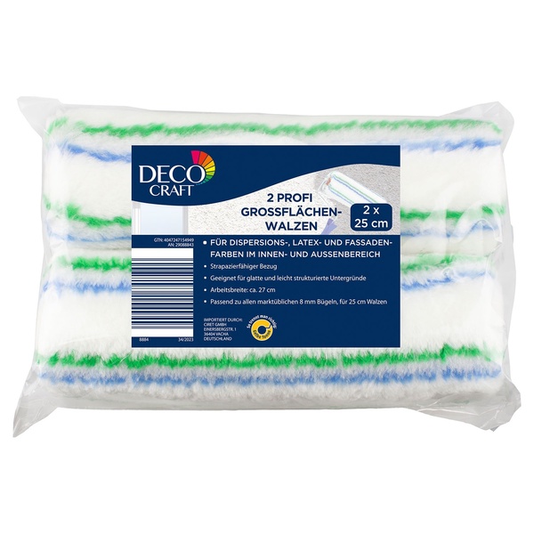 Bild 3 von DECO CRAFT Profi-Ersatzwalzen, 2er-/10er-Packung