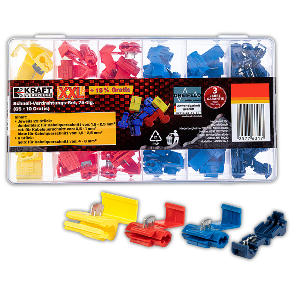 Bild 1 von Kraft Werkzeuge Schnell-Verdrahtungs-Set