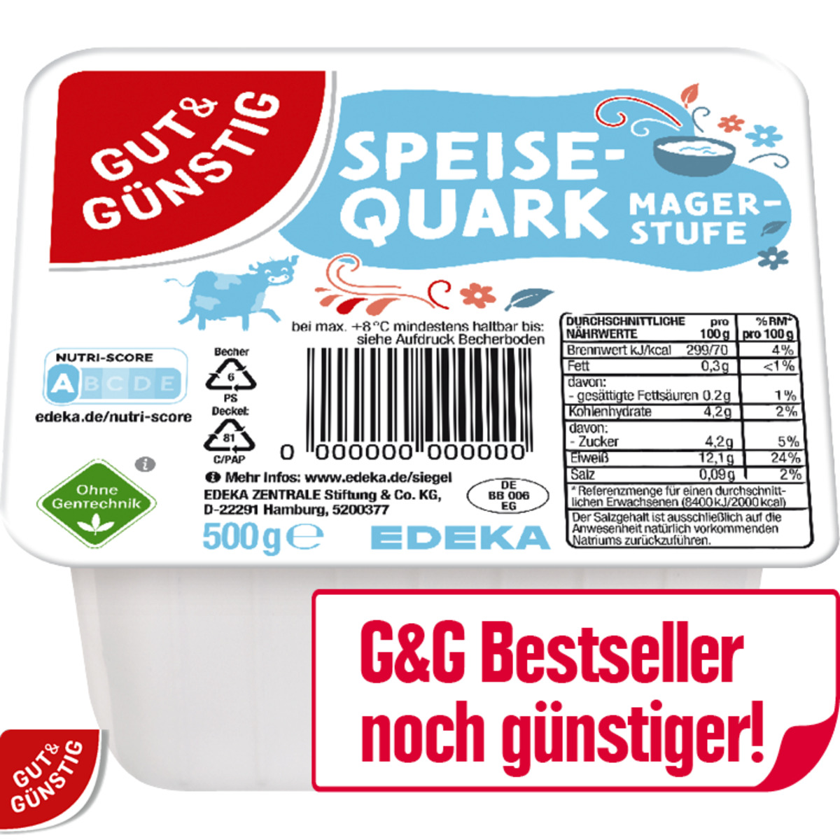 Bild 1 von Speisequark