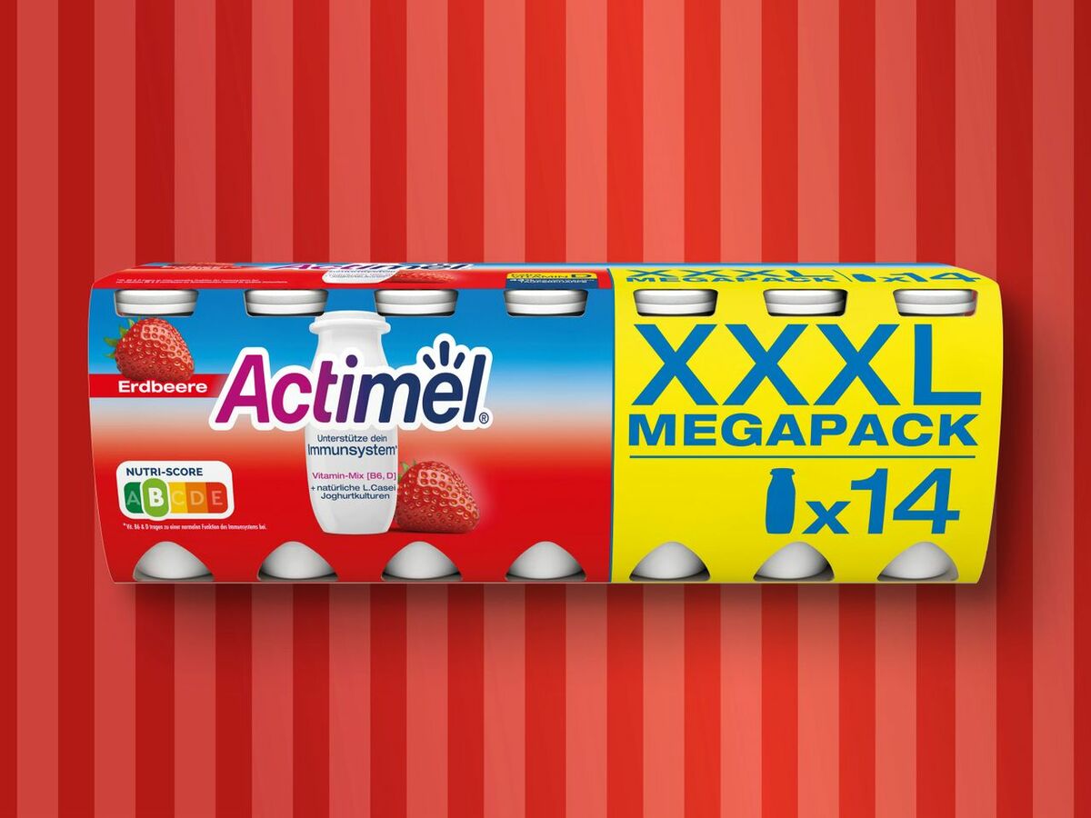 Bild 1 von Danone Actimel Drink, 
         14x 100 g