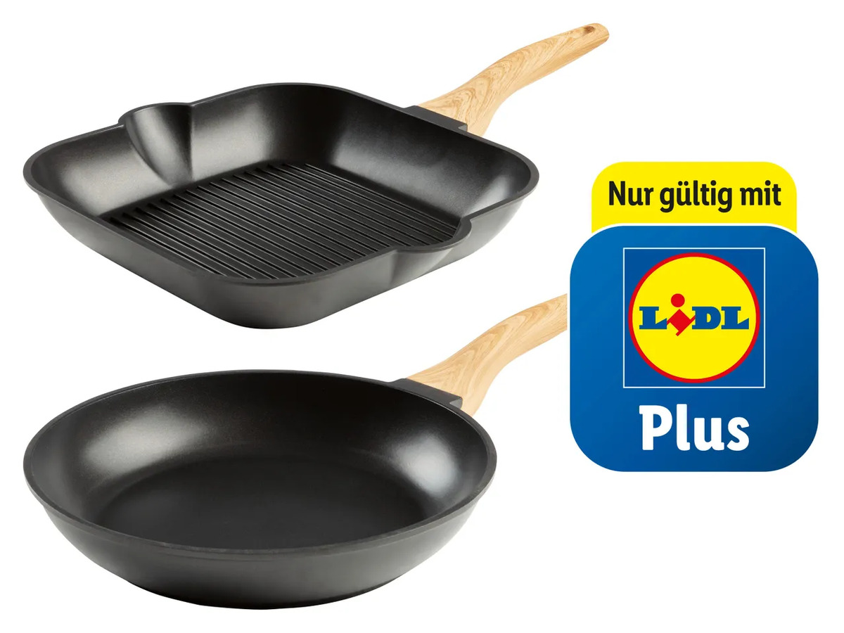 ERNESTO® AlugussGrillpfanne/Pfanne, Stück von Lidl ansehen!
