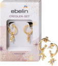 Bild 1 von ebelin Creolen Sternanhänger Echtschmuck Golden Winter Glow