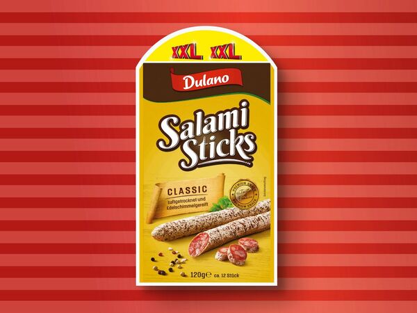 Bild 1 von Dulano Salami Sticks XXL, 
         120 g
