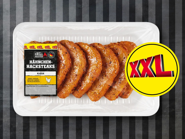 Metzgerfrisch Hähnchen-Hacksteaks XXL, 560 g von Lidl ansehen!