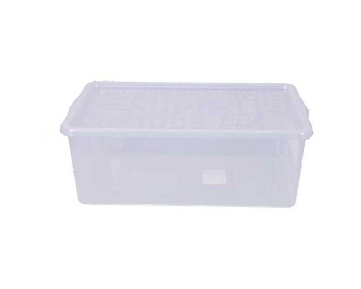 Bild 1 von Schuhbox groß 9,5L transparent, mit Deckel